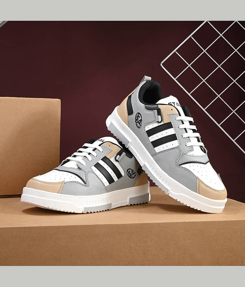STALAG Casual Shoes for Men Grey Men's Outdoor Shoes