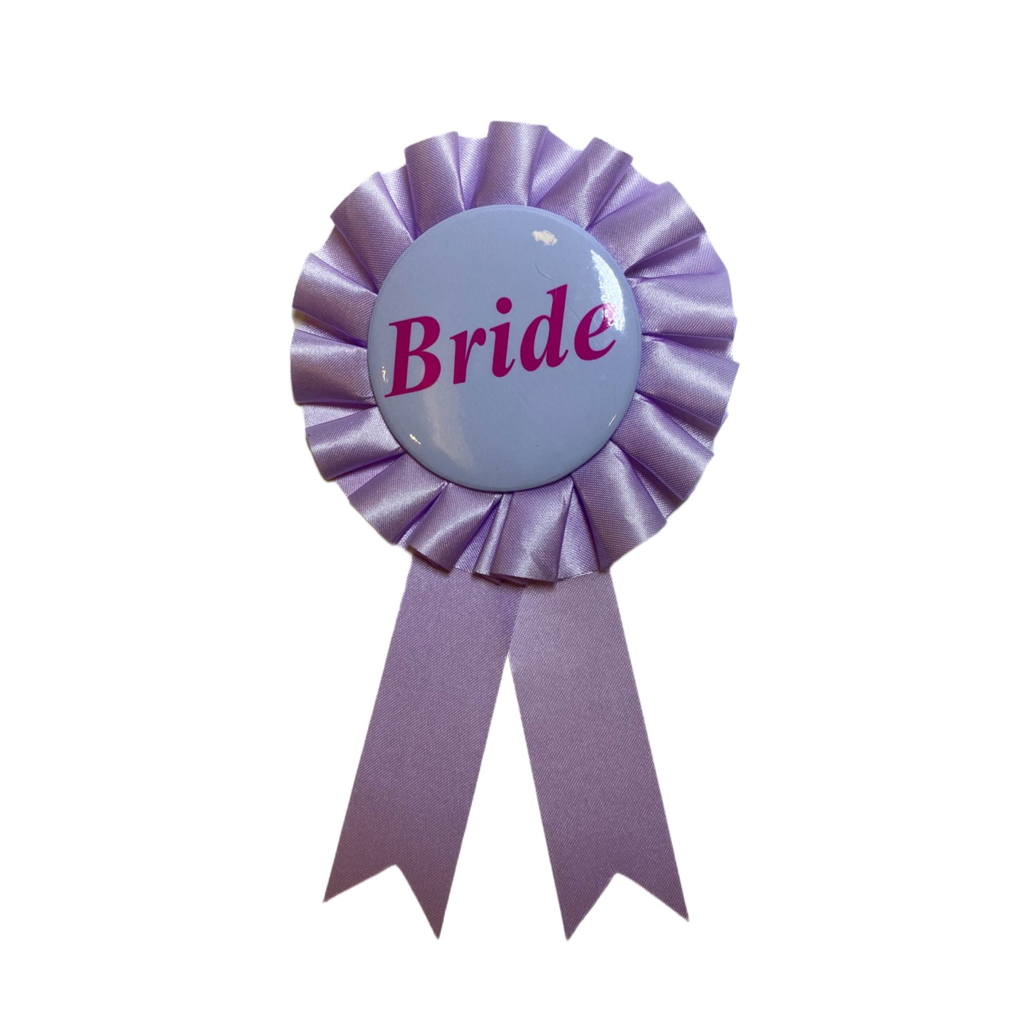 Bride to Be Award Ribbon Lavender - 1PC