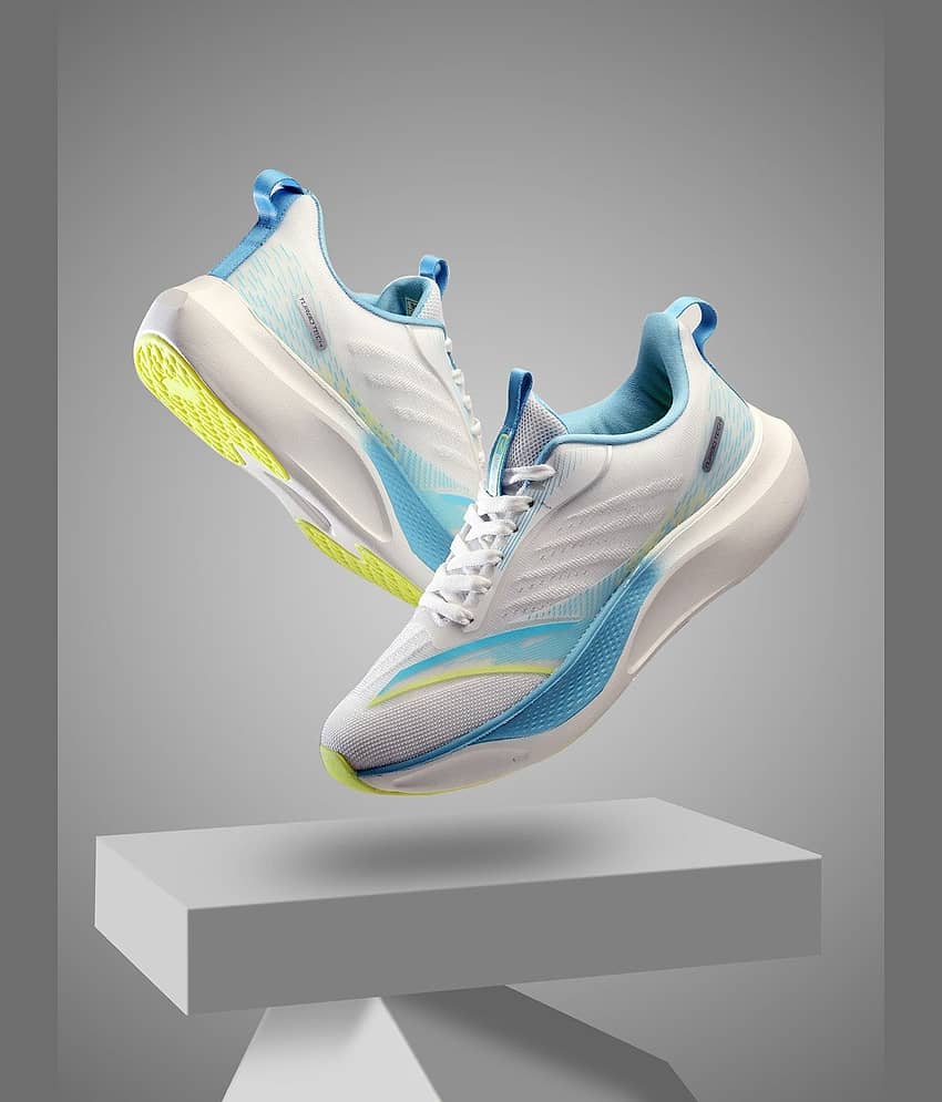 Action NITRO-2201 White Men's Sports Running Shoes