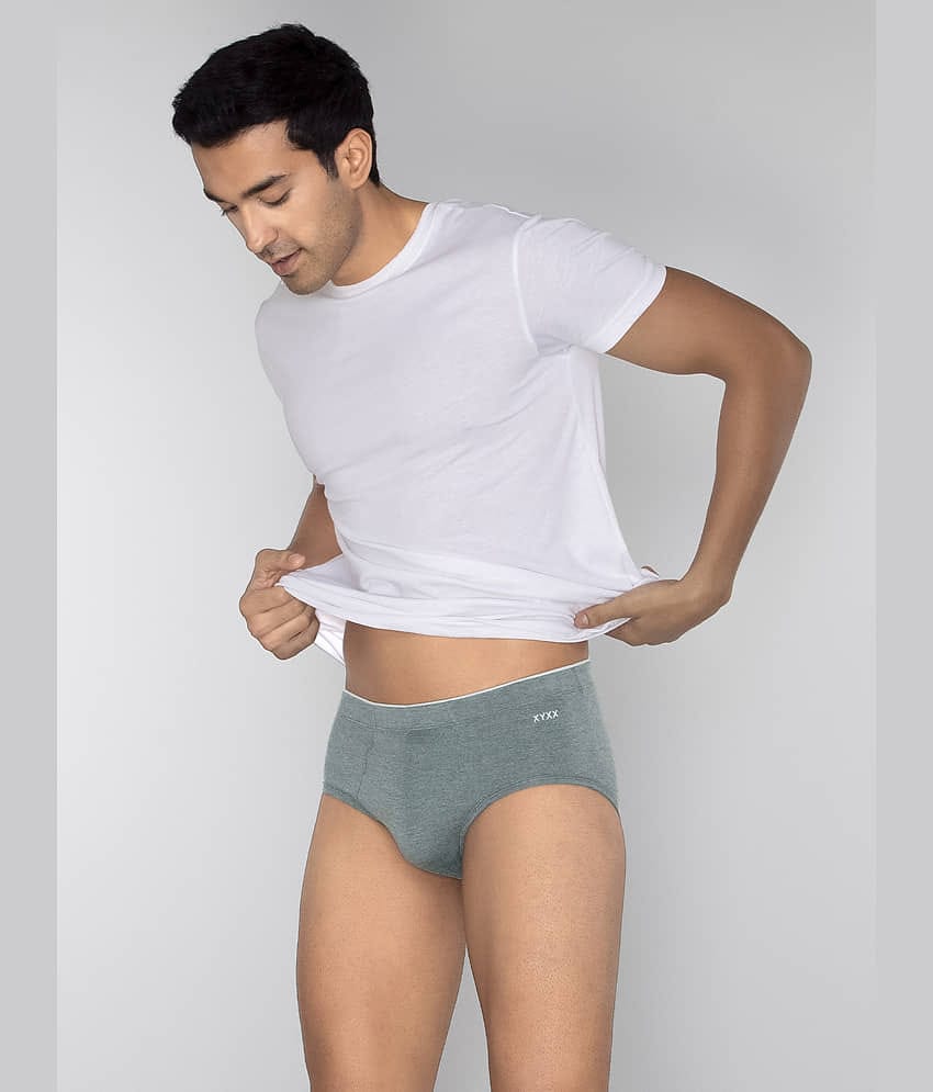 XYXX Pack of 1 Modal Briefs For Men's ( Teal )