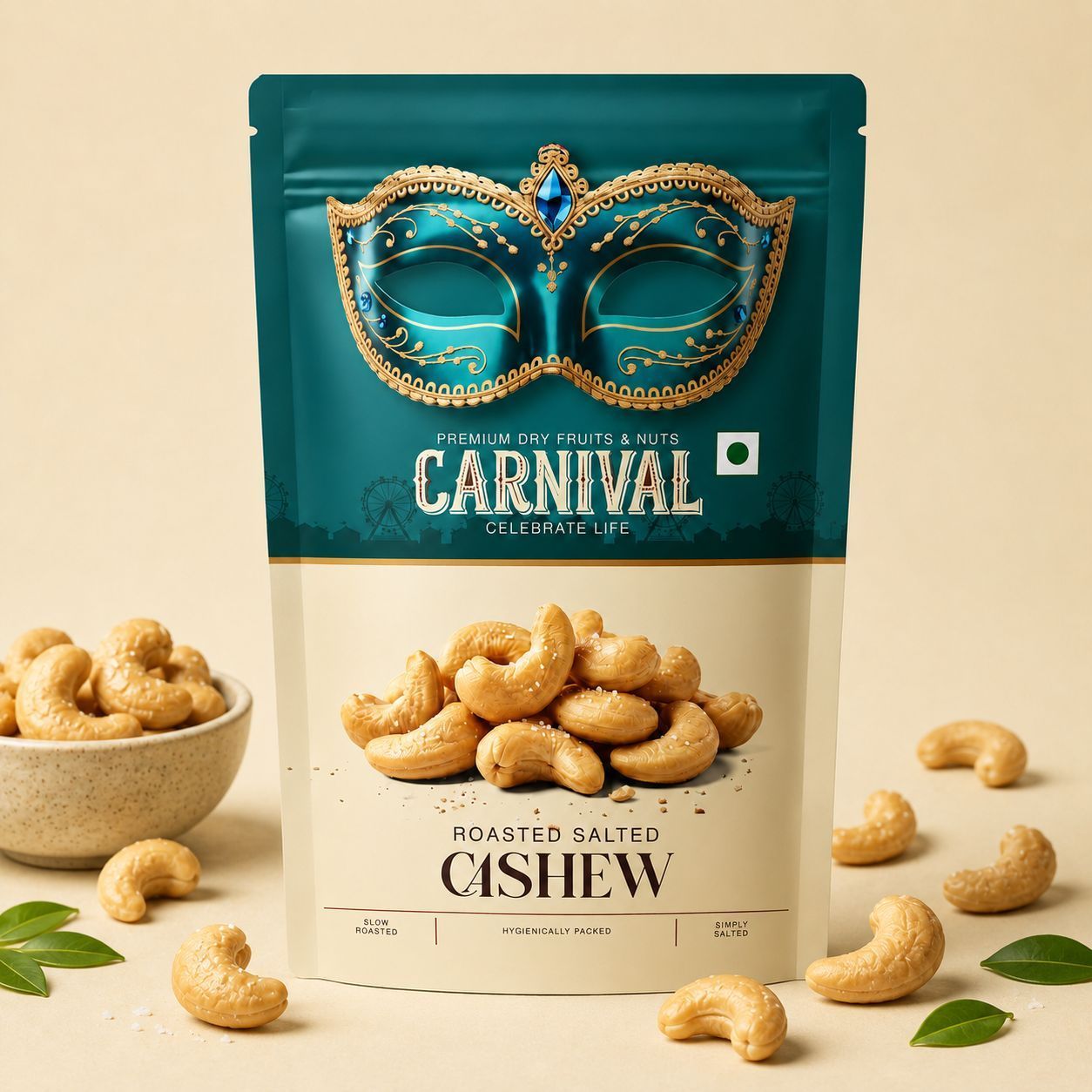 Carnival Roasted Salted Cashew
