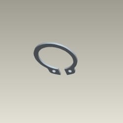 CIRCLIP, EXTERNAL, 17 MM