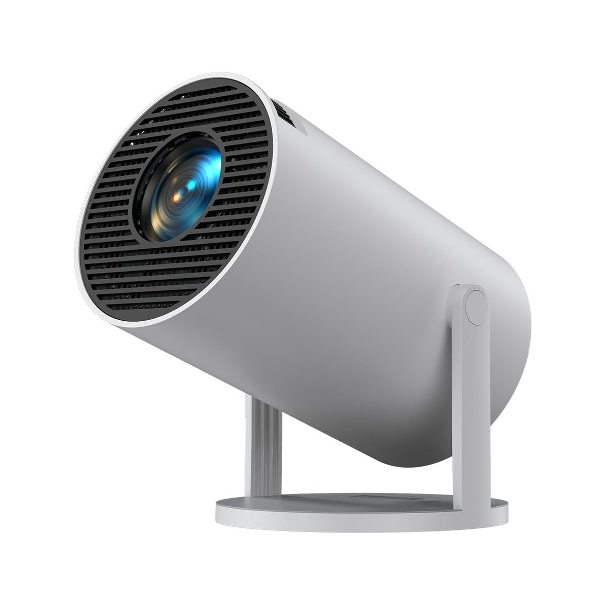 Portronics Beem 440 Smart LED Projector with 720p HD Resolution, Rotatable Design, Built-in Streaming Apps (Netflix, Prime Video, Hotstar), 2000 Lumens, Screen Mirroring, 3 Watts Speaker (White)