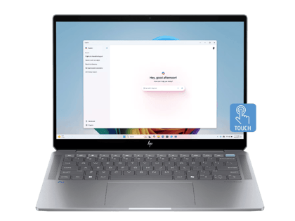 HP OmniBook Ultra Next Gen AI Laptop, AMD Ryzen™ AI 9 processor, 32 GB LPDDR5X-7500 ,1 TB SSD Hard Drive, Silver, 14-fd0009AU.