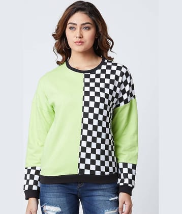 The Dry State Cotton Multi Color Non Hooded Sweatshirt