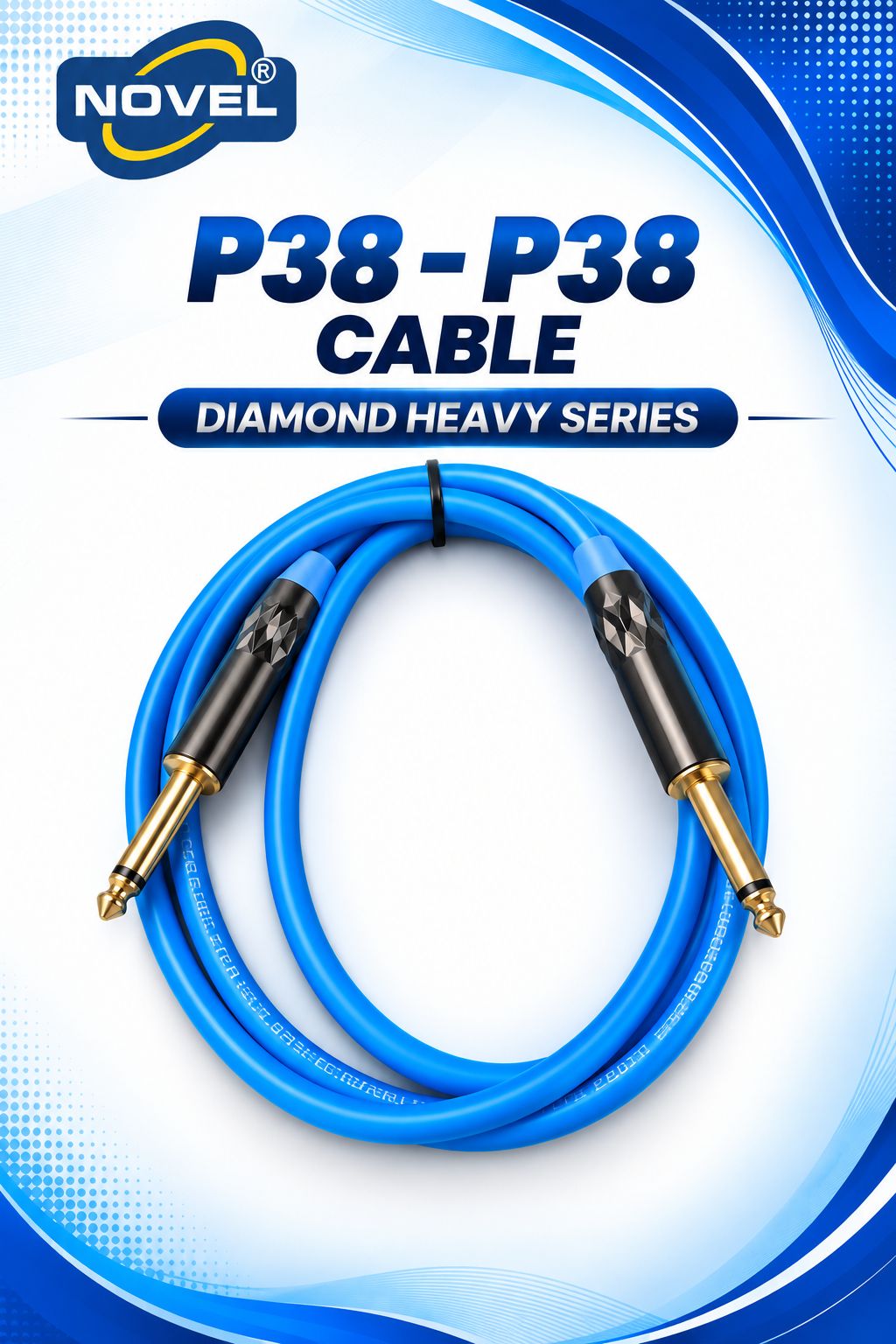 NOVEL P38 - P38 DIAMOND CONNECTOR HEAVY CABLE 15 YARD
