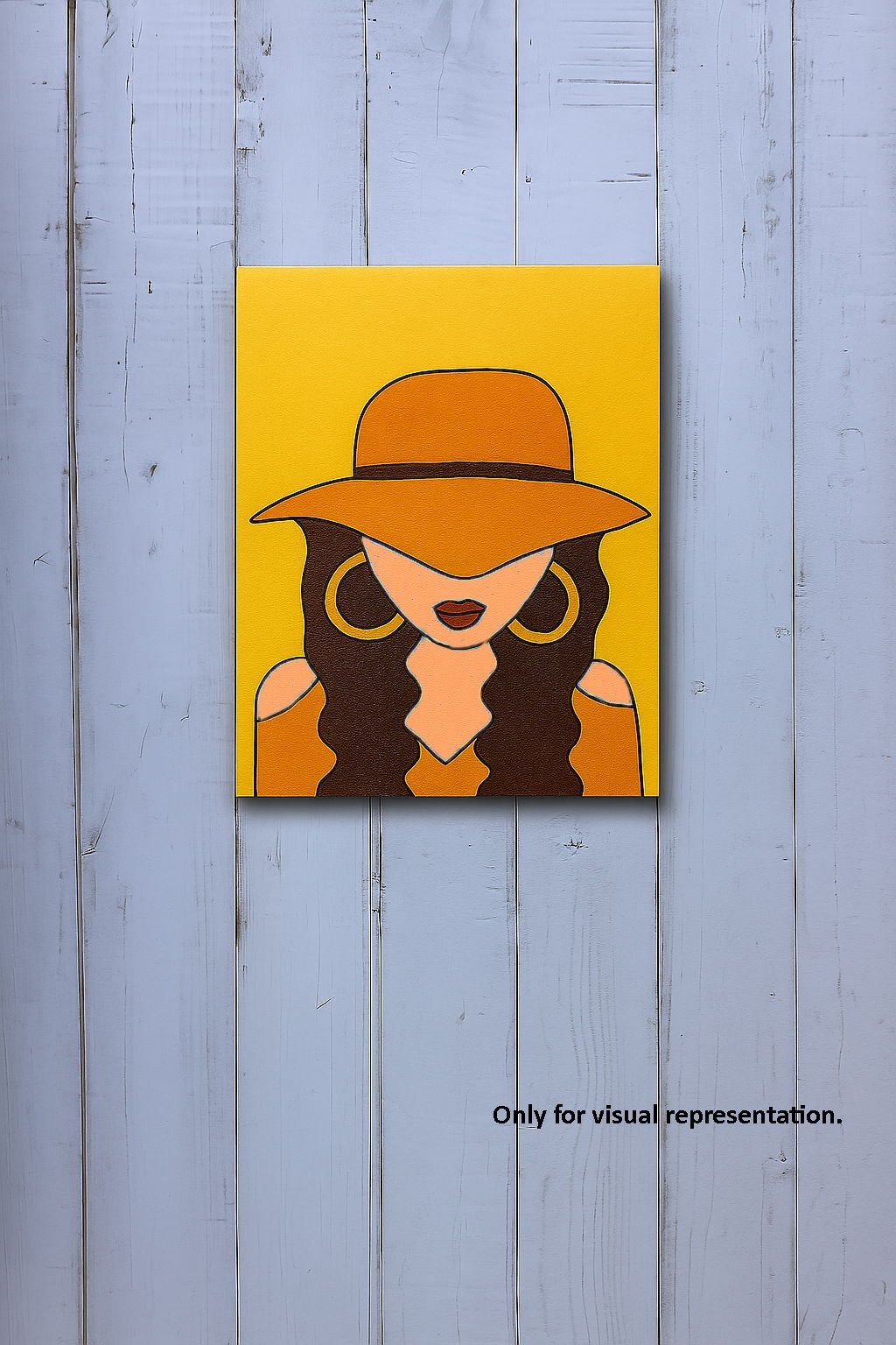 Dbeautify's MDF DIY Traditional Painting – Stylish Woman