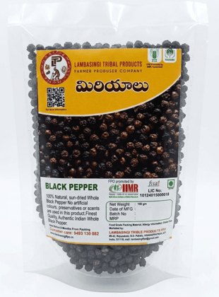 Whole Black Pepper 100g