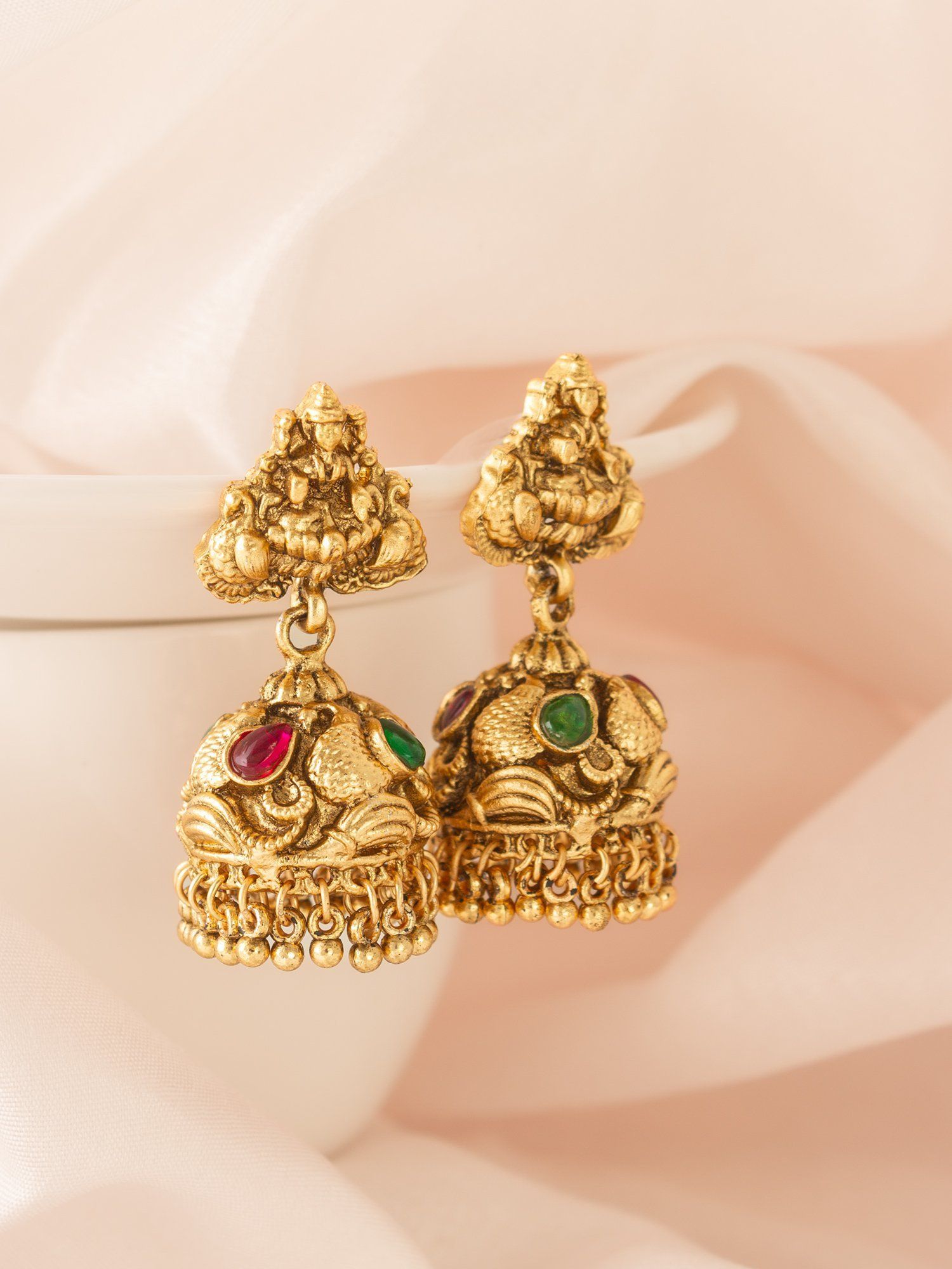 Morison Golden Bliss Earrings Effortless Elegance for Every Occasion