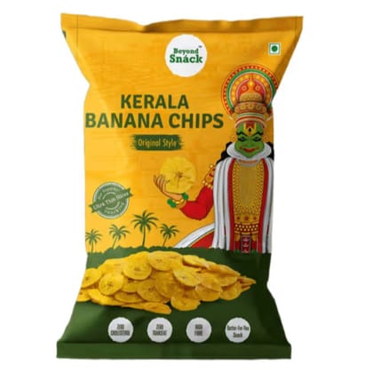 Beyond Snack Kerala Banana Chips - Original Style - 25 gm - One packet of banana chips