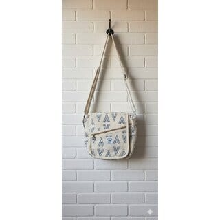 Tribal Print Cotton Crossbody Sling Bag Tribal Print Cotton Crossbody Sling Bag