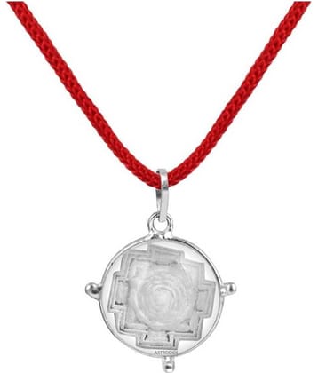 Astrodidi Crystal Shree Yantra Sphatik Yantra Pendant Crystal Stone