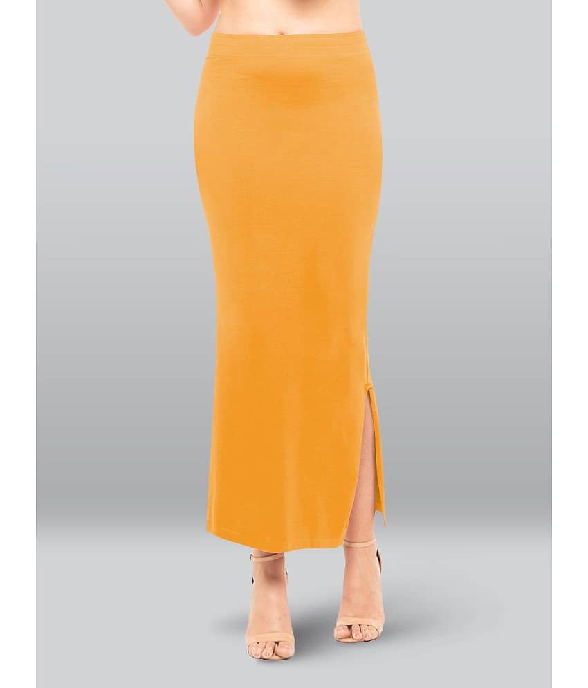 LYRA Yellow Cotton Petticoat - Single