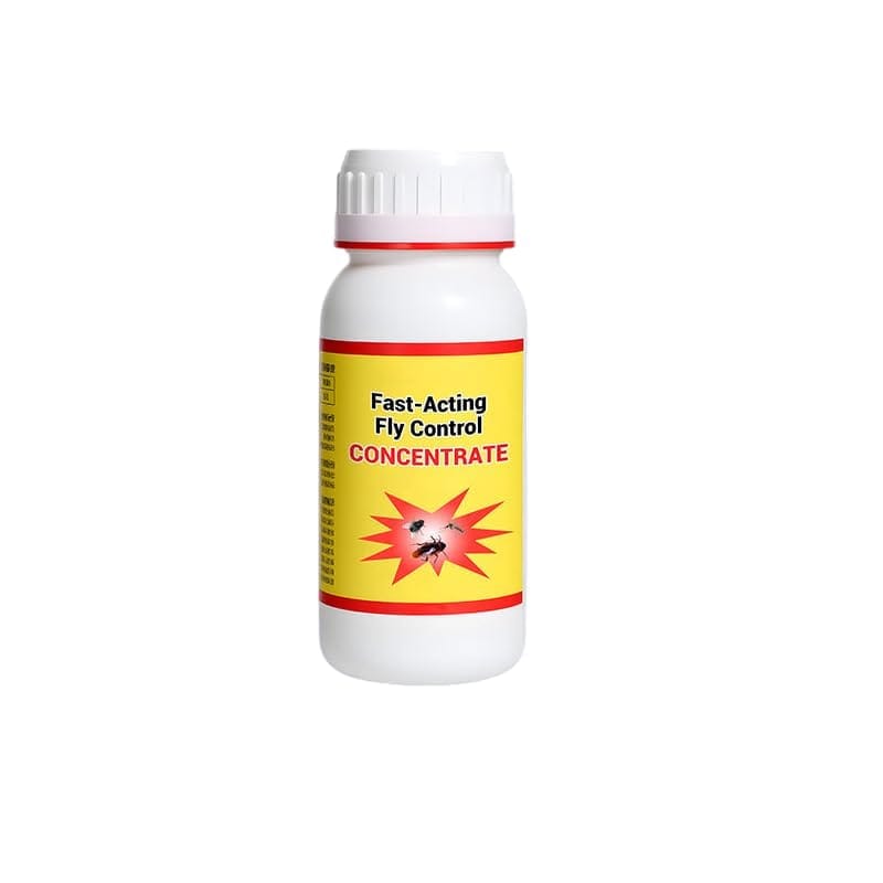 Fast-Acting Fly Control Concentrate | 200ml Powerful Dilutable Formula | Indoor & Outdoor Use | Insect-Free Living | For Homes, Hotels, Farms, Food Areas | Non-Hazardous Fly Solution