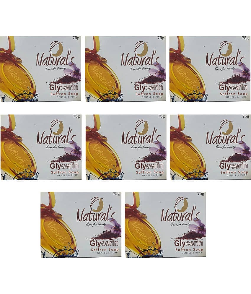 Natural's care for beauty Skin Whitening Soap for All Skin Type ( Pack of 8 )