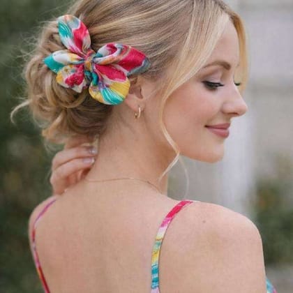 Premium Printed Butterfly Hair Clip for Women Multicolour Office Wear