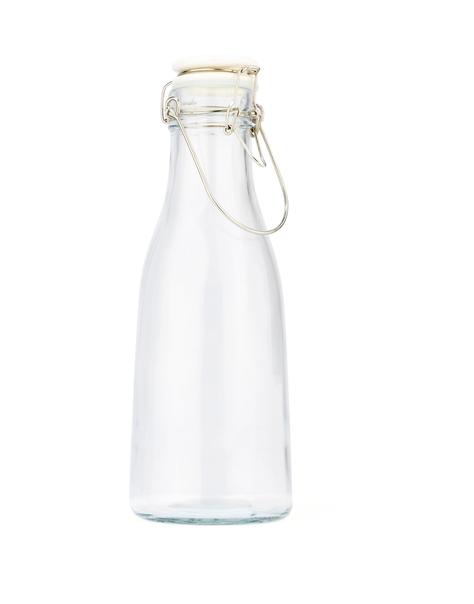 NATURALLY YOURS 1000 ml Wide Mouth Glass Bottle with Ceramic Lid | Airtight Storage