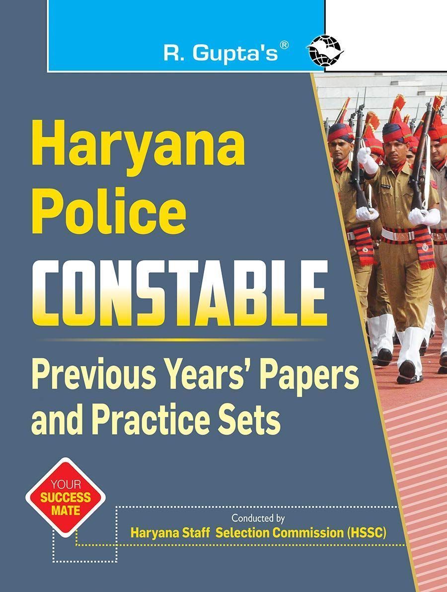 Haryana Police: Constable'Previous Years' Papers & Practice Sets [Paperback] [Jan 30, 2026] RPH Editorial Board