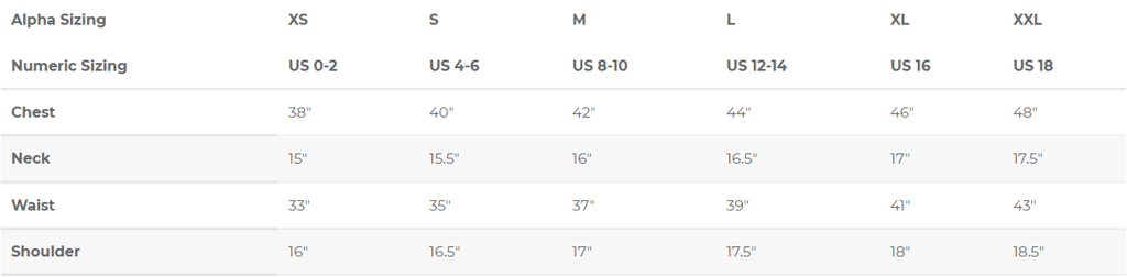 Size Guide