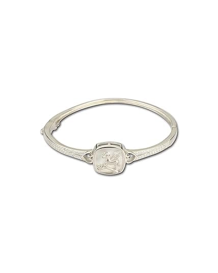 AABHA Silver Kada for Women (Silver, 2.2)