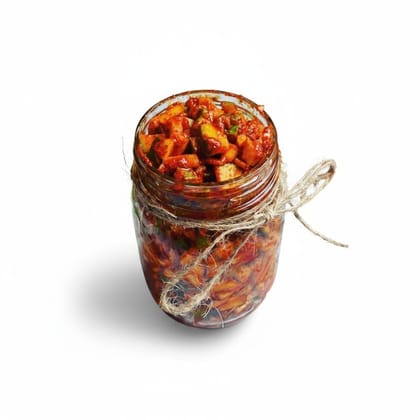 Spicy Mango Pickle - 250 gm - One glass jar