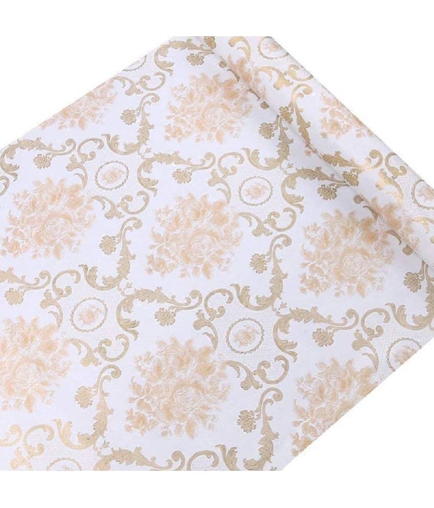 KAAF - Floral Wallpaper ( 40 x 250 ) cm ( Pack of 1 )