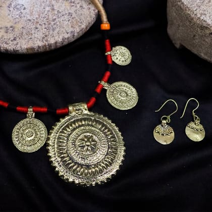 Tribal Jewellery Necklace With Earrings