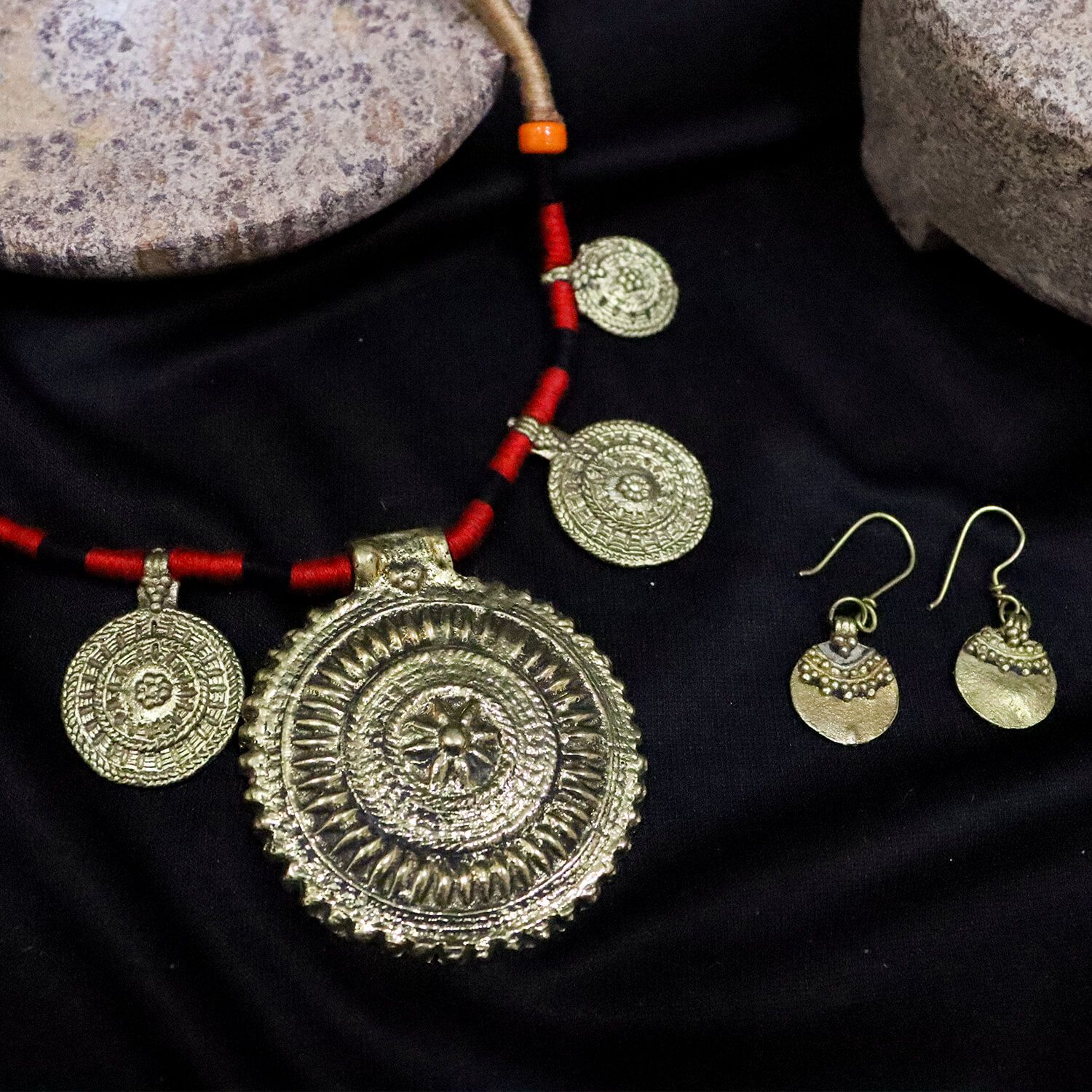 Tribal Jewellery Necklace With Earrings