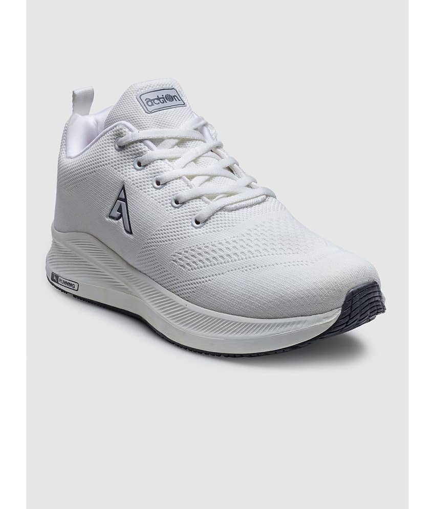 Action Comfortable Stylish Running Shoes White