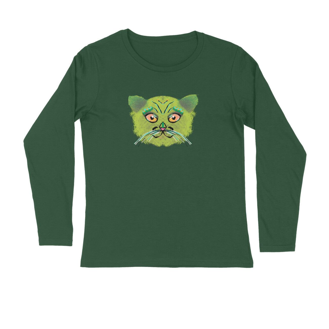 Full Sleeves Round Neck (Men) - British Shorthair Victorian Cat (7 Colours)