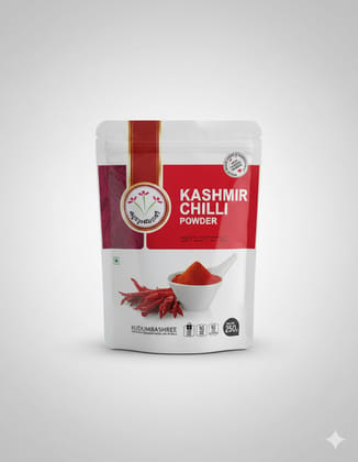 Kudumbashree Kashmiri Chilli Powder – Bright Red, Mild Spice (250)