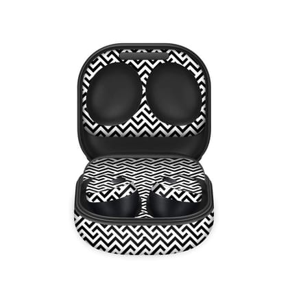 Black And White Skin For Samsung Galaxy Buds Pro