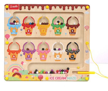 Wudly Ice Cream Maze Wudly Ice Cream Maze