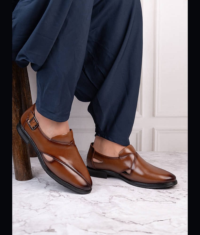 Fentacia - Brown Men's Sandals