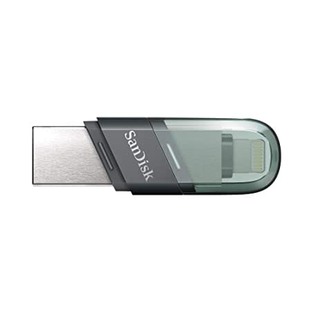 SanDisk iXpand Flash Drive Flip USB 3.2 Gen 256GB for iOS and Windows