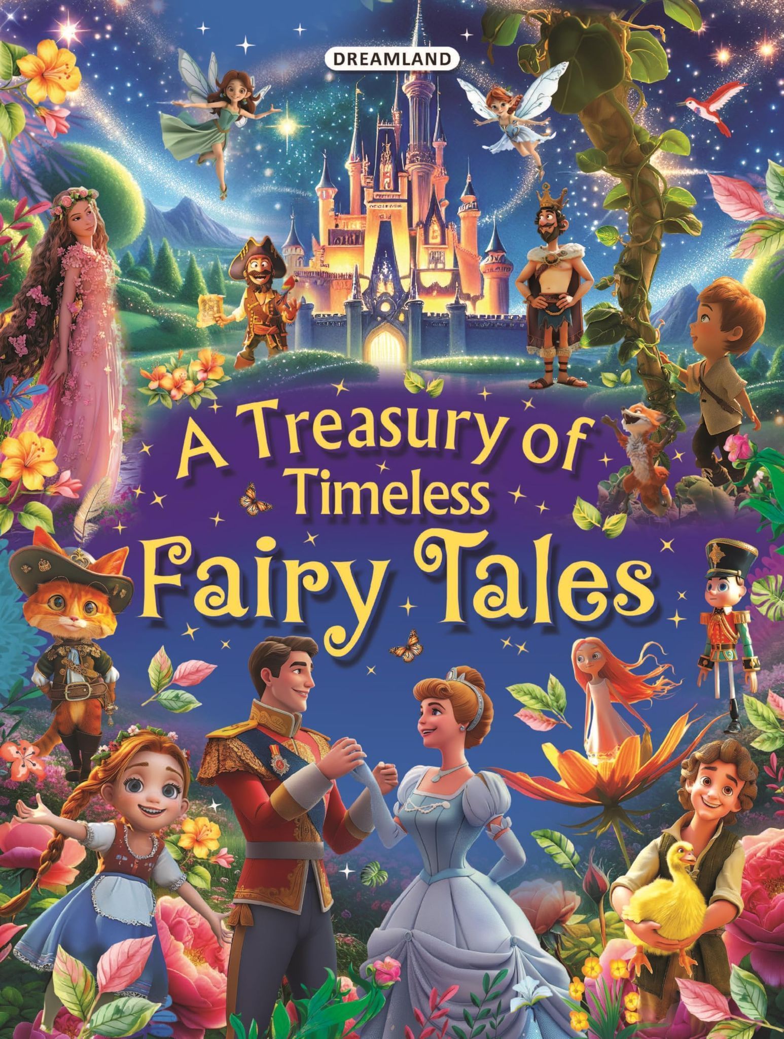 A Treasury of Timeless Fairy Tales [Paperback] Dreamland Publications