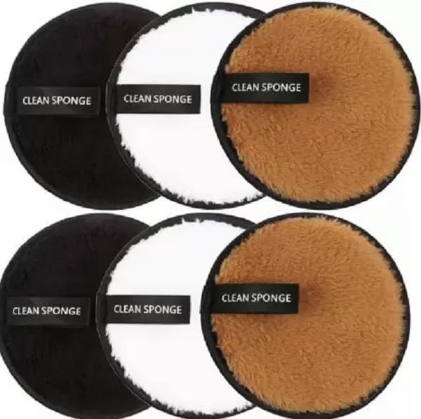 Cotton pads for Face CleansingRemoves Heavy Eyeshadow and Makeup Makeup Remover