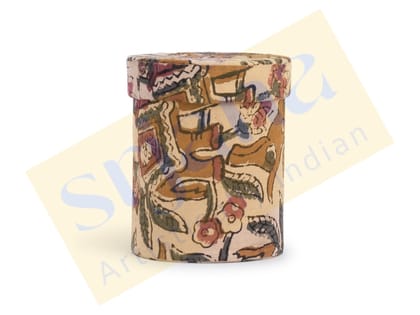Handcrafted Cloth Hardboard Penstand Handcrafted Cloth Hardboard Penstand
