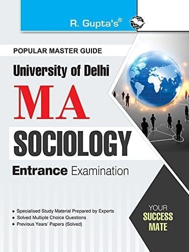 Delhi University: MA Sociology Entrance Exam Guide [Paperback] [Apr 13, 2024] RPH Editorial Board