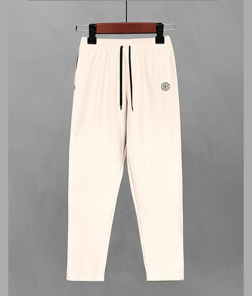 AUSK Beige Cotton Blend Men's Trackpants ( Pack of 1 )