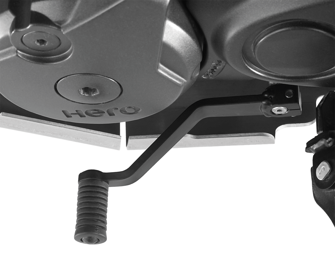 Hero Genuine Extended Gear Pedal for Xpulse 200 | Convenient Gear Shifting | Improved Ergonomics | OEM Fit | Off-Road Ready | Exclusive Design - 24700ABW110S