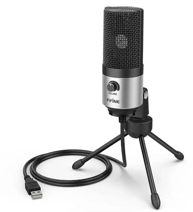 (Refurbished) Fifine K669S - USB Microphone Condenser (Silver) (Refurbished) Fifine K669S - USB Microphone Condenser (Silver)
