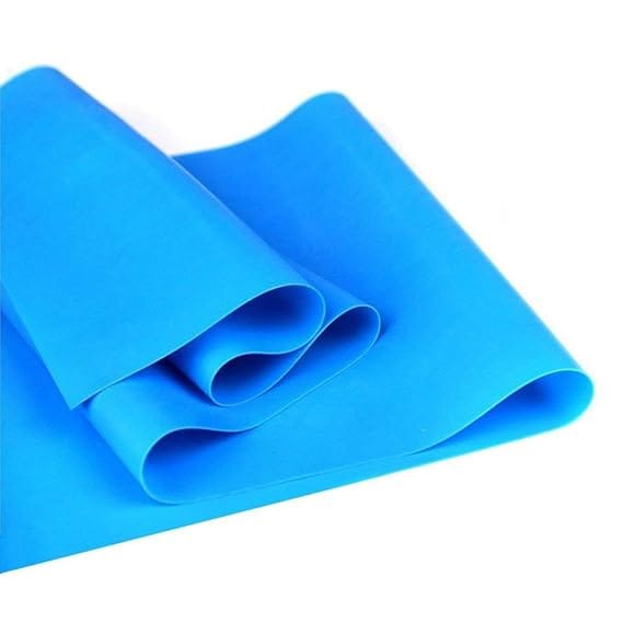 Aabha Blue Super Heavy Resistance Latex Exercise Band 5 Feet(Length) x 5 Inches(Width)