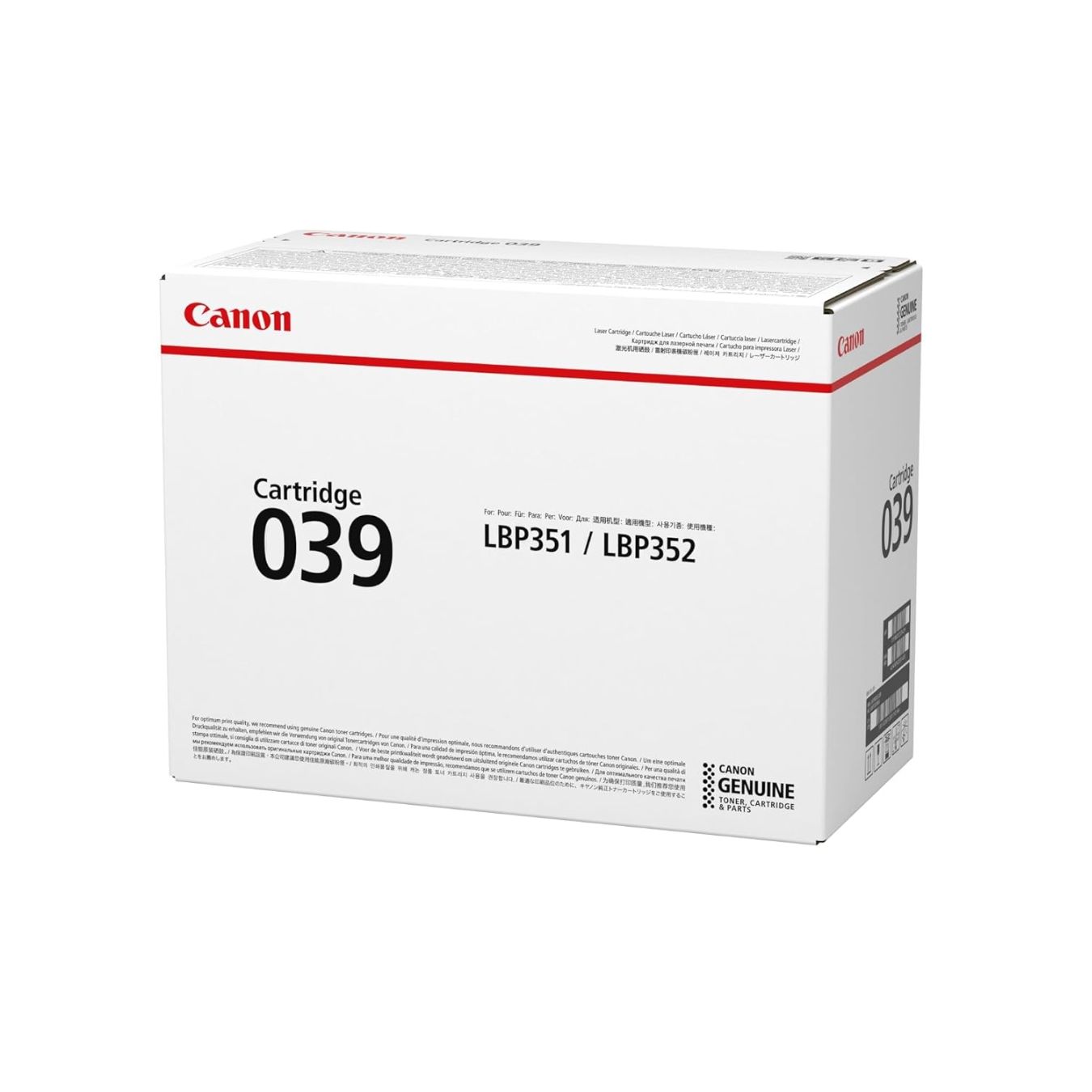 Canon CRG-039 Black Original Toner Cartridge