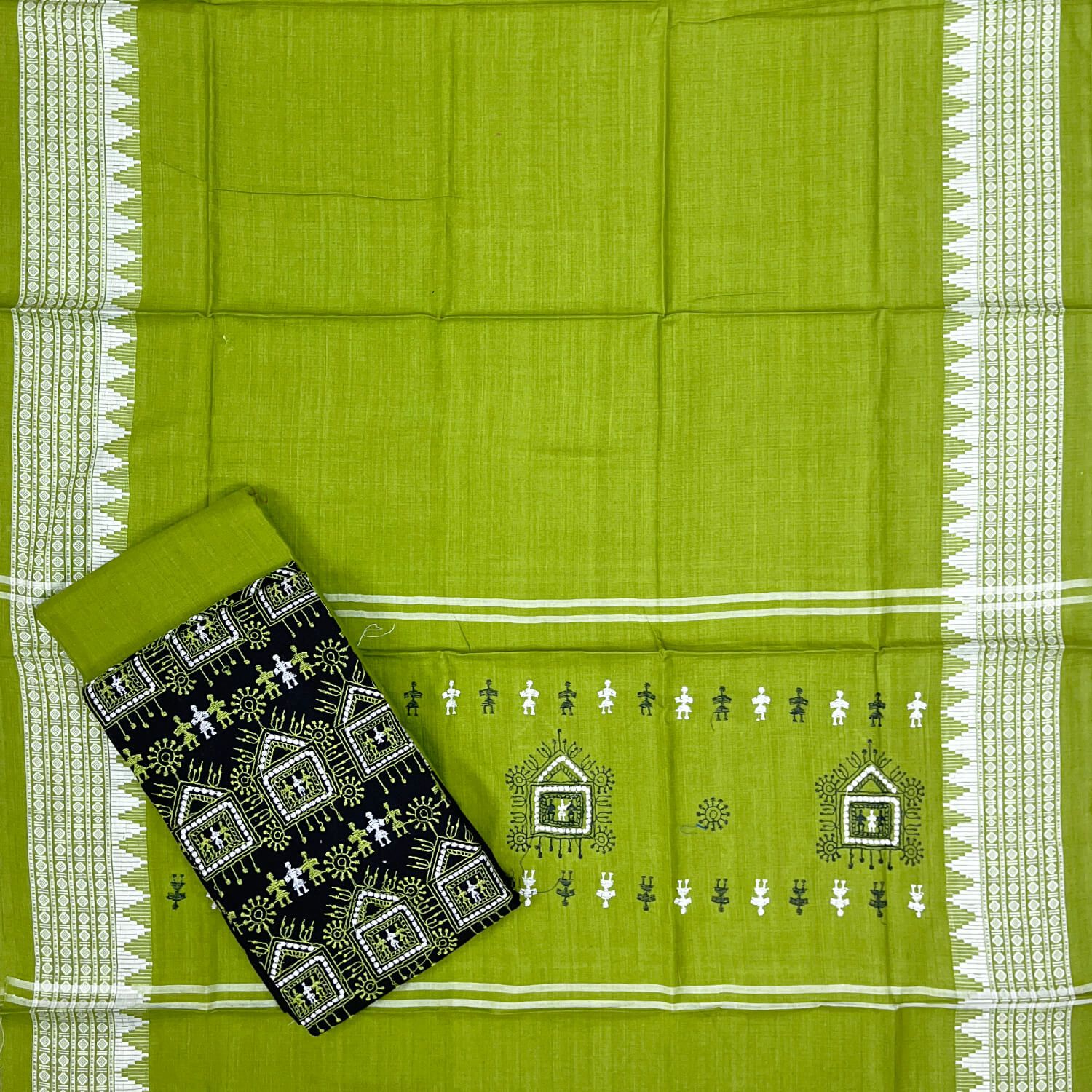 Bomkai Cotton Dress Set