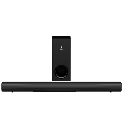 boAt Aavante Bar Aroha | Bluetooth Soundbar with Wired Subwoofer, 100W RMS Sound, 2.1 channel, Multiple EQ Modes, Bluetooth v5.3, USB, AUX, HDMI (ARC)