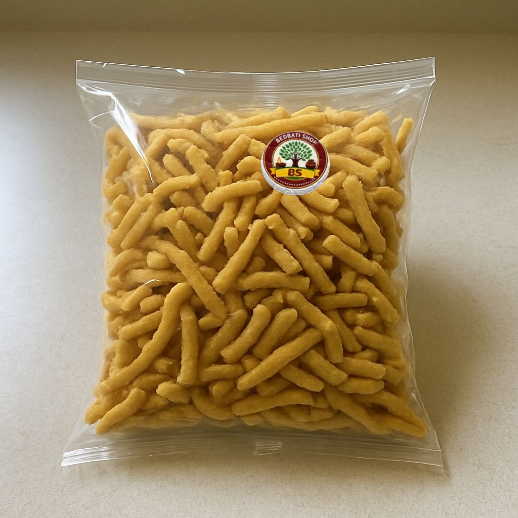 Bedbati Shop's gathiya - crispy indian snack