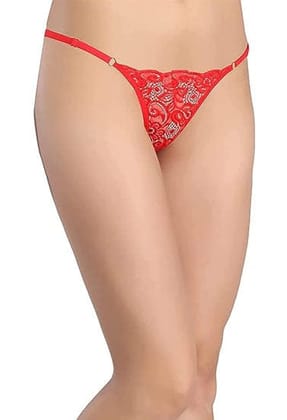 Women's Lace G-String Set - Pack of 4 Women's Lace G-String Set - Pack of 4