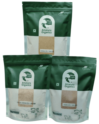 Attaluru Organics Millet Idly Combo Sugar & Weight Care Pack
