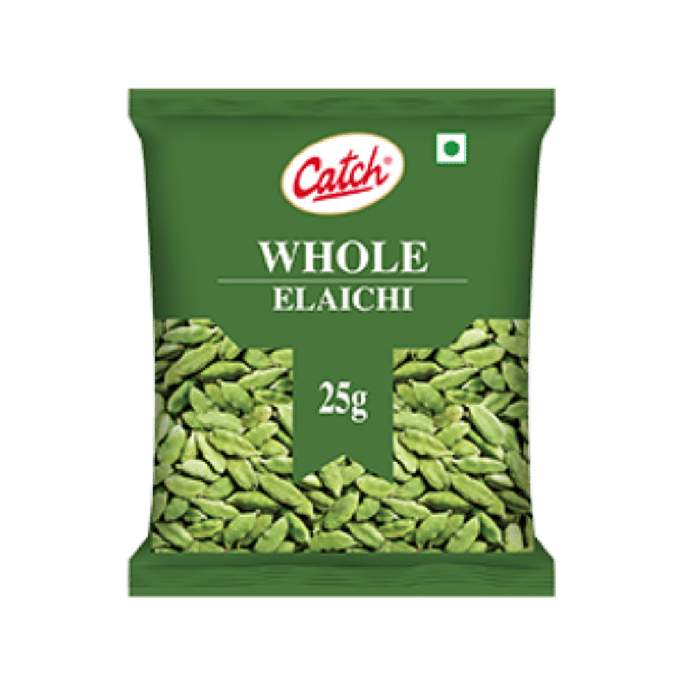 Catch Whole Pouch || Green Cardamom || 25 Grams